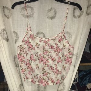 Floral crop top